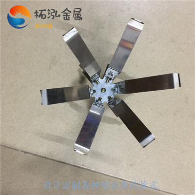 直发夹板喷油夹具