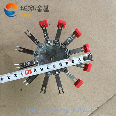 自动线挂12喷涂夹具