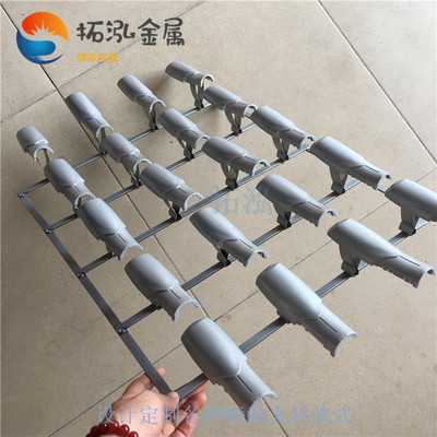 往复机喷油夹具网板