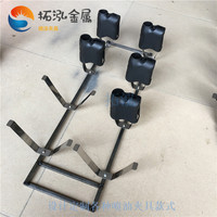 双排8位喷油夹具